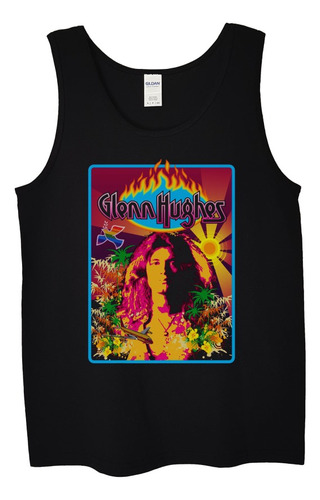 Polera Musculosa Glenn Hughes Face Colors P Rock Abominatron