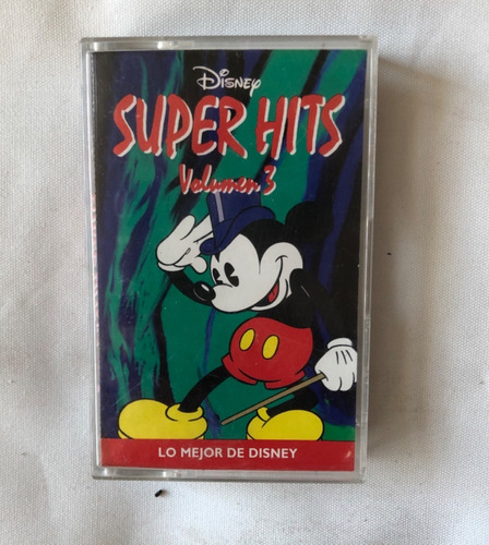 Cassette Súper Hists Volumen 3 Disney