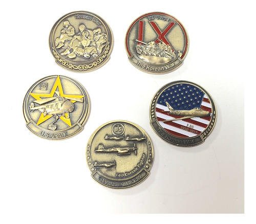 Monedas Militares, Set Guerra De Corea 1950-1953