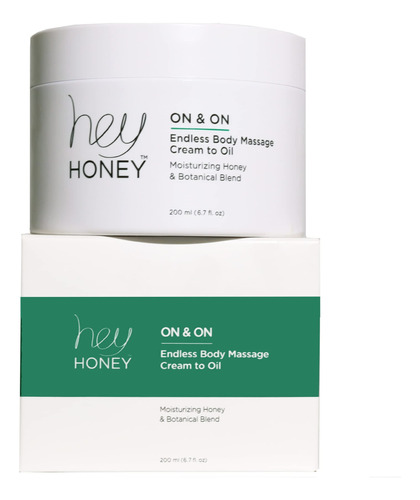 Hey Honey Crema Hidratante Corporal On And On To Oil | 48 Ho