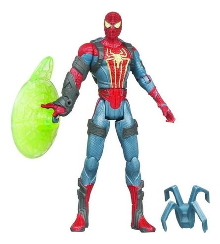 Lizard Con Lanza Misil Figura Articulada Spiderman Hasbro