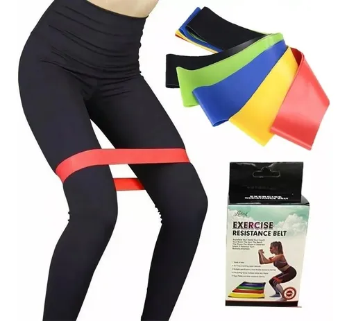 comprar Kit Bandas Elásticas Cerradas Ejercicio Resistentes X5