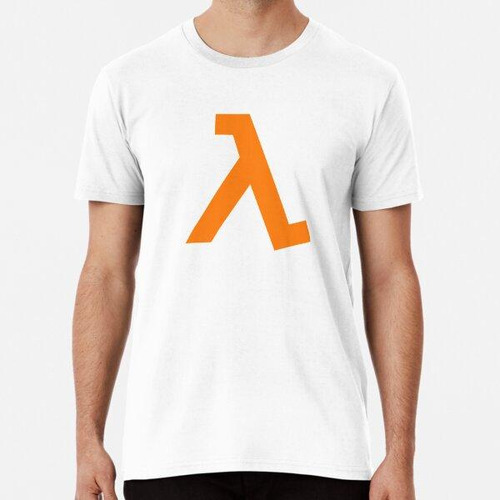 Remera Lambda Symbol Algodon Premium