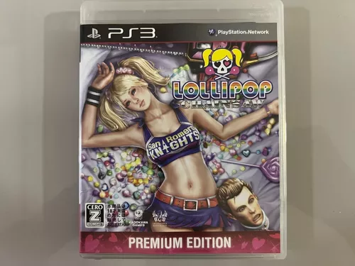 Lollipop Chainsaw - PS3 Cover and Case. NO GAME!!