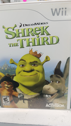 Shrek The Third Para Wii Físico Original 