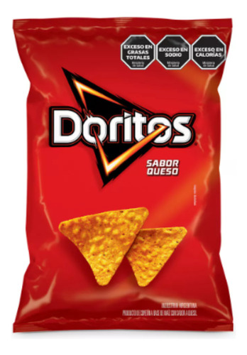 Doritos Queso 77gr Snacks Pepsico Picadas Cumpleaños