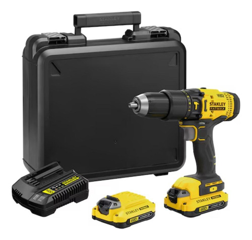 Parafusadeira Impacto 20v Scd711c2 2 Bat 2ah Bivolt Stanley