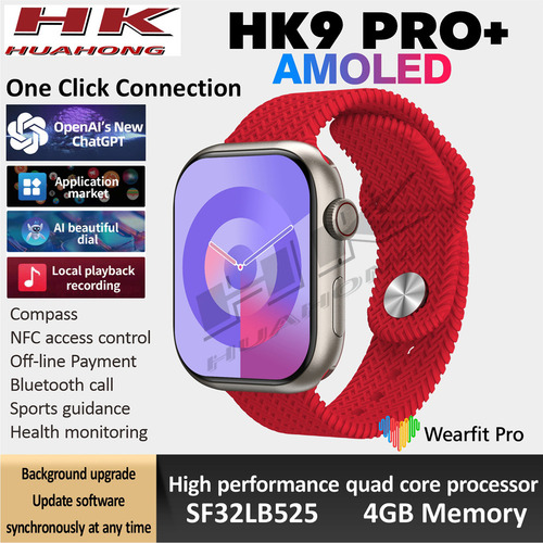 Hk9 Pro + 2gb Rom 2.02 Amoled Screen Chatgpt Ai Local Music
