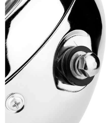 Faro Delantero Universal Para Motocicleta, Retro, Carcasa Pl