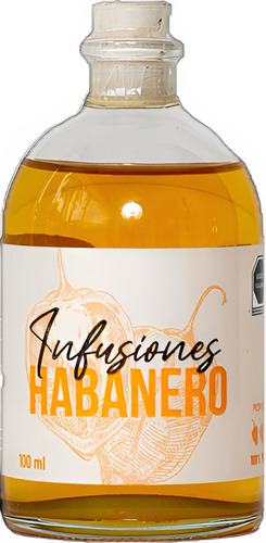 Salsa / Infusion Habanero Ahumado 100 Ml Potencializador