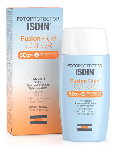 Isdin Fotoprotector Fusion Fluid Color 50+ Fciafabris
