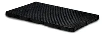 Comprar Palete Reforçado Pallets Estrados Piso Plástico 100x60x4,5cm Cor Preto