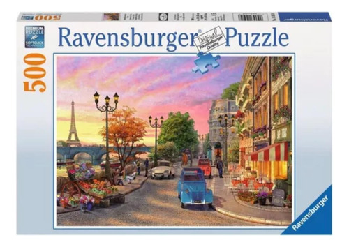 Puzzle Una Tarde Parisina 500 Piezas- Ravensburger