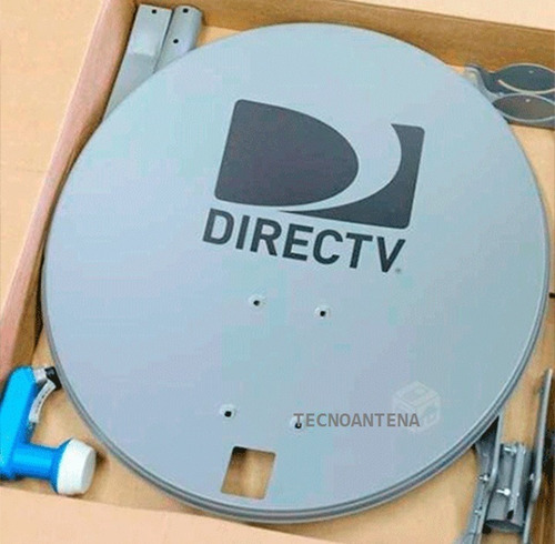 Antena Directv Con Tornillos Fijacion Y Cable Envios Gratis