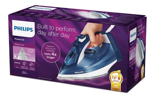 Plancha A Vapor Philips 2400w Gc2994/20