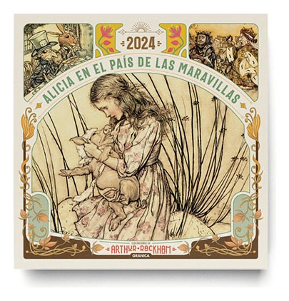 Alicia 2024, Calendario De Pared - Arthur(ilustrac) Rackham