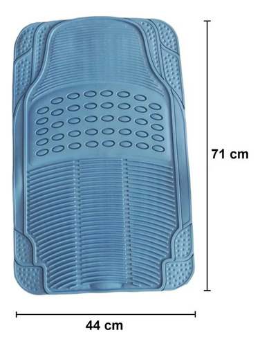 Kit 4 Tapetes Grises Uso Rudo Fiat Mobi 2017