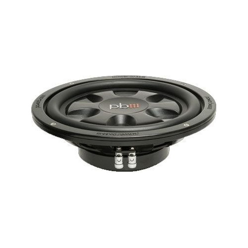 Subwoofer Delgado Powerbass 10-pulgada Dual 4 Ohmio