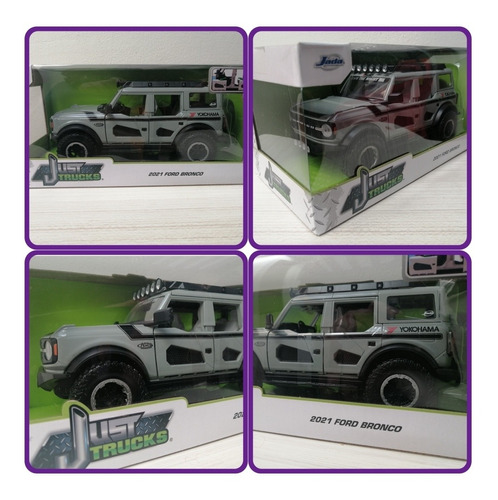 Ford Bronco 2021, Escala 1/24, Jada, 20cms De Largo. 