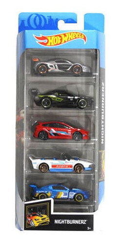 Hot Wheels  5 Pack - Nightburnerz - 1/64 - Ghp58