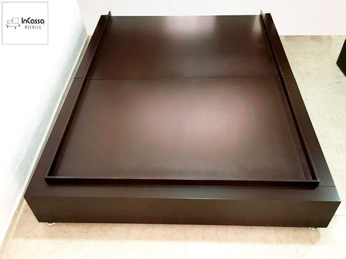 Base Para Cama Mod Brasilea Matrimonial Laqueada Moderna
