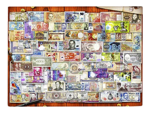 Rompecabezas Billetes Del Mundo 1200 Piezas Pintoo