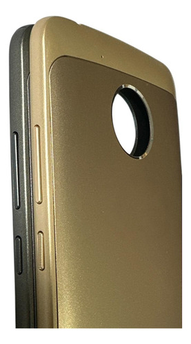 Tampa Traseira Tras Compativel G5 Metal Com Botões(xt1670)