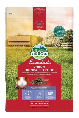 Essentials Young Guinea Pig Diet 2,2kg