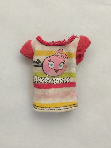 Barbie Ropa Sudaderas Blusa Playera Rosa Por Pieza (Usado)