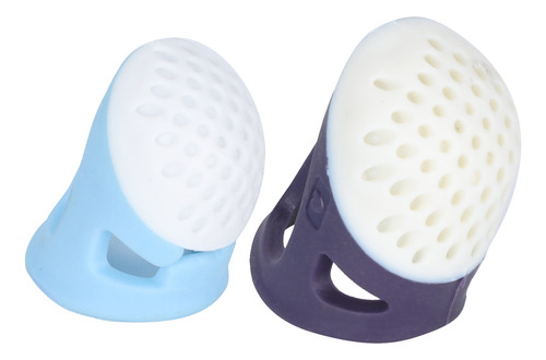 Protector De Dedos De Silicona Con Funda Tipo Dedal, 2 Unida