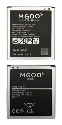 Bateria Pila Mgoo Samsung G530 G531 G532 J3 J5 Eb-bg530bbe
