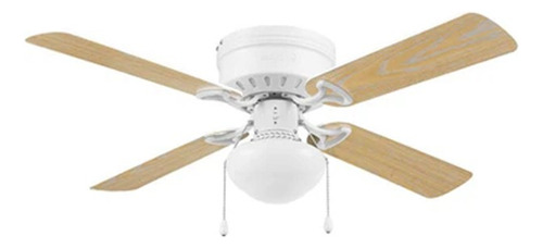 Ventilador De Techo De 42'' Con Luz, Control Y 4 Aspas Samba