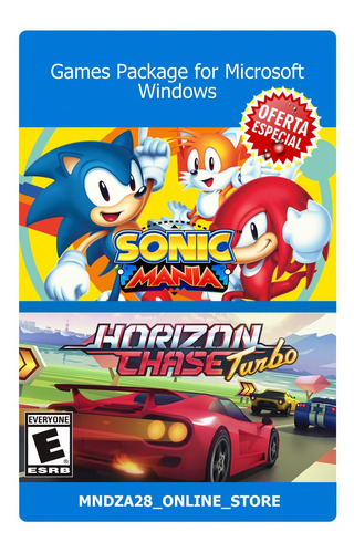 Imagen 1 de 8 de Horizon Chase Turbo / Sonic Mania Juego Pc Digital Original