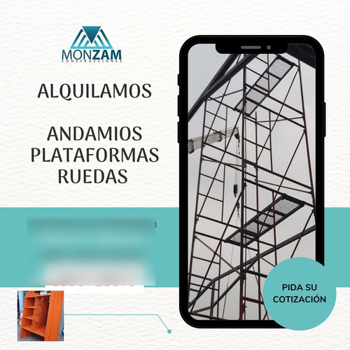 Alquiler De Andamios, Plataformas Y Ruedas