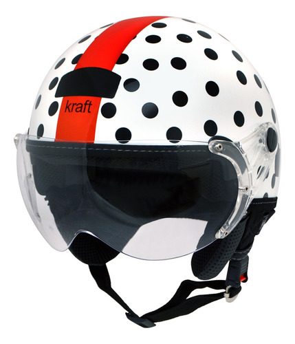 Capacete Kaft Plus Abs Viseira 2mm Anti-risco P56