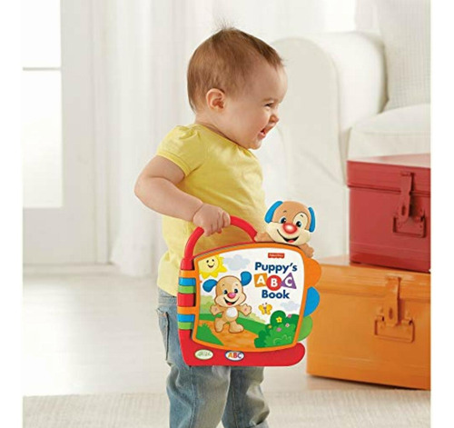 Fisher Price Libro Abc De Perrito Ríe Y Aprende