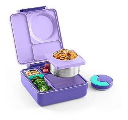 Caja De Bento Omiebox Para Niños - Caja De Almuerzo S86bm