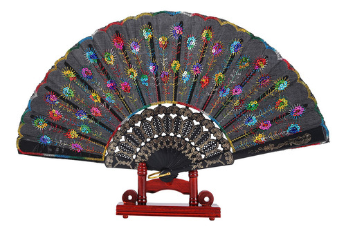 Soporte De Abanico Chino Decorativo Y Práctico Soporte De Ex