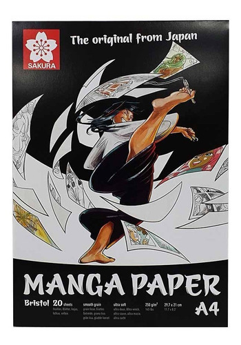 Blocks De Papel Bristol Para Manga (250gr - 20hj)