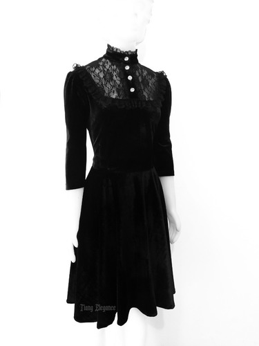 Vestido Goth Gótico Te905