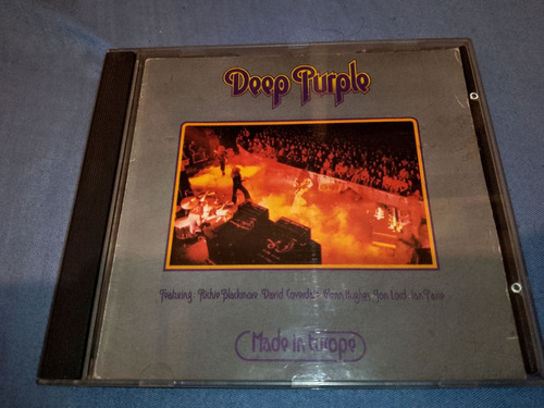 Deep Purple - Made In Europe - Cd Importado 