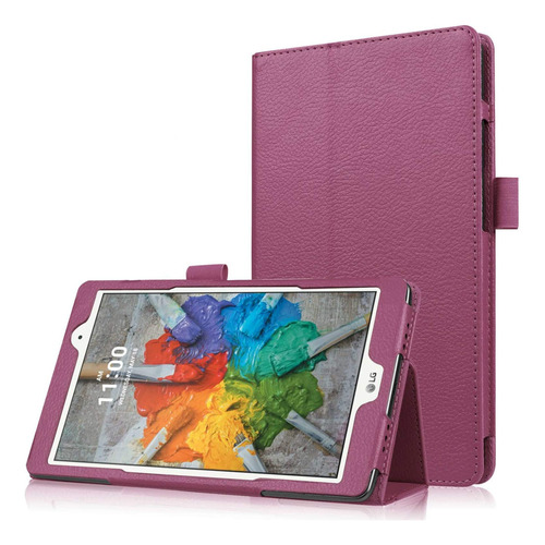 Asng LG G Pad X 8.0 / G Pad Iii 8.0 - Funda Delgada Plegabl.