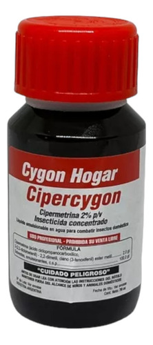 Cipercygon Veneno Insecticida Concentrado Cipermetrina 70 Cc