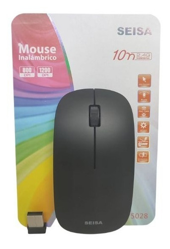 Mouse Inalámbrico 2.4ghz Wireless Seisa Dn-v5028 Tipo Mac