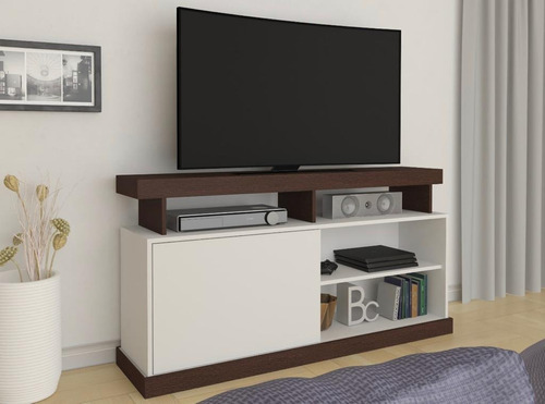Mueble Rack Para Smart Tv - Hasta 55 Pulgadas Diseño Moderno