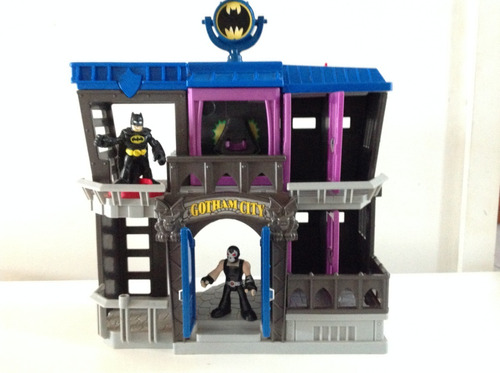 Imaginext Dc Fisher Price Carcel De Gotham Batman Y Bane | Cuotas sin  interés