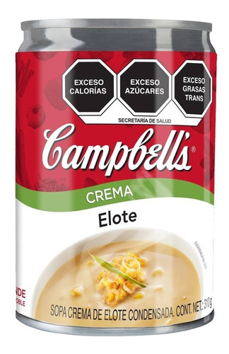 Crema Campbell's Elote 310 Gr