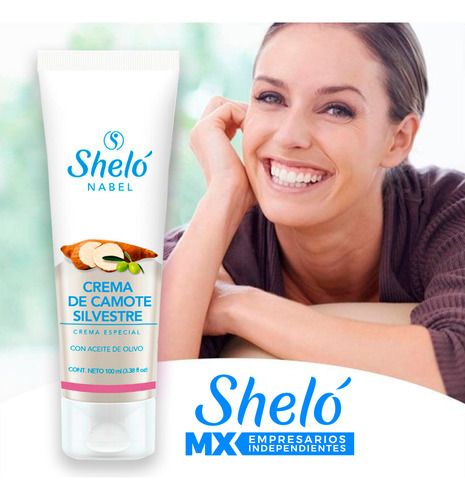 Camote Silvestre Crema Para Menopausia Con Vitamina E 100ml