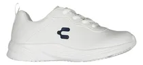 Comprar Tenis Blancos Charly Escolares Cómodos Resistentes Duraderos Unisex 1079178