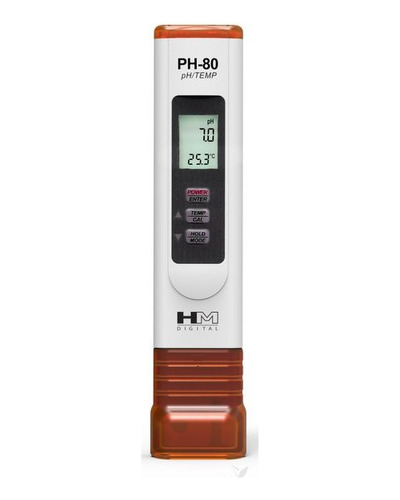 Medidor De Ph Y Temperatura Hm Digital Ph-80s - Magic Box 